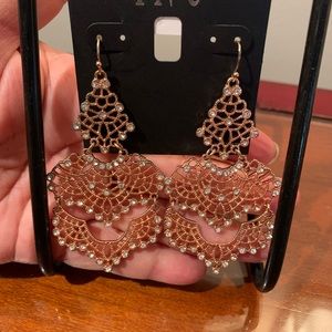 INC Rose Gold Earrings In like new condition